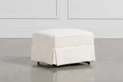 Bailey Skirted Glider Ottoman