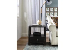 Valencia End Table -Living Room Furniture Shop 110379 grey wood end table room 42
