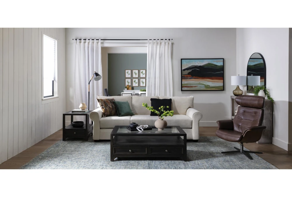 Valencia Glass Storage Coffee Table With Wheels 12 Valencia Glass Storage Coffee Table With Wheels - Image 12