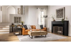 Forma 56" Console Table -Living Room Furniture Shop 110507 natural wood sofa table room 43