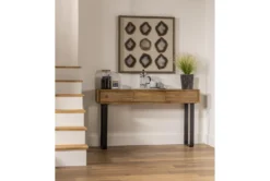 Forma 56" Console Table -Living Room Furniture Shop 110507 natural wood sofa table room 44