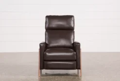Daniel Chocolate Leather Push Back Recliner 13 Daniel Chocolate Leather Push Back Recliner -Living Room Furniture Shop 207221 8