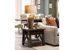 Jaxon Grey End Table -Living Room Furniture Shop 218098 grey wood end table room 41