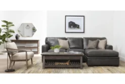 Jaxon Grey Console Table -Living Room Furniture Shop 218100 grey wood sofa table room 41