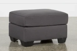Mcdade Graphite Ottoman