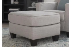 Linday Park Ottoman -Living Room Furniture Shop 223362 grey fabric ottoman room 35