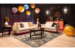 London Optical 58" Loveseat 14 London Optical 58" Loveseat -Living Room Furniture Shop 225750 white fabric sleeper room 70