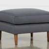 London Dark Grey Ottoman