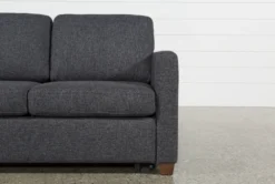Cliff 65" Full Sleeper Sofa -Living Room Furniture Shop 225831 black fabric sleeper 3