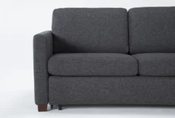 Cliff 73" Queen Sleeper Sofa 16 Cliff 73" Queen Sleeper Sofa -Living Room Furniture Shop 225834 grey fabric sleeper side 18