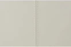 Amala Bone Leather Ottoman -Living Room Furniture Shop 227259 grey leather ottoman material 60