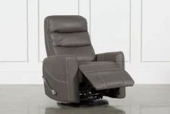 Hercules Grey Swivel Glider Rocker Recliner With Adjustable Headrest 9 Hercules Grey Swivel Glider Rocker Recliner With Adjustable Headrest -Living Room Furniture Shop 228212 grey fabric recliner 3