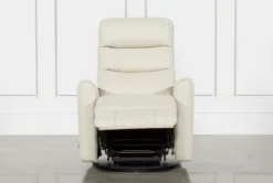 Hercules Oyster Swivel Glider Rocker Recliner With Adjustable Headrest -Living Room Furniture Shop 228214 beige fabric recliner 4