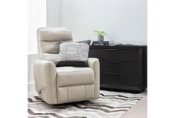 Hercules Oyster Swivel Glider Rocker Recliner With Adjustable Headrest -Living Room Furniture Shop 228214 beige fabric recliner room 10