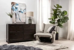 Mari Swivel Glider Recliner -Living Room Furniture Shop 228269 grey fabric glider recliner room 09