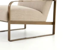 Jules Chair-Stonewash Print Ecru 6 Jules Chair-Stonewash Print Ecru -Living Room Furniture Shop 228373 beige fabric arm chair 3