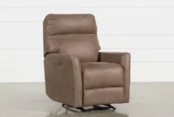 Siri Light Brown Power Wallaway Recliner