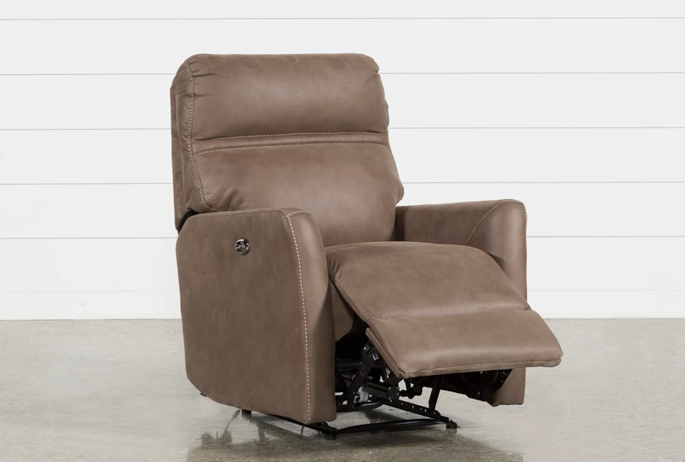 Siri Light Brown Power Wallaway Recliner 2 Siri Light Brown Power Wallaway Recliner - Image 2