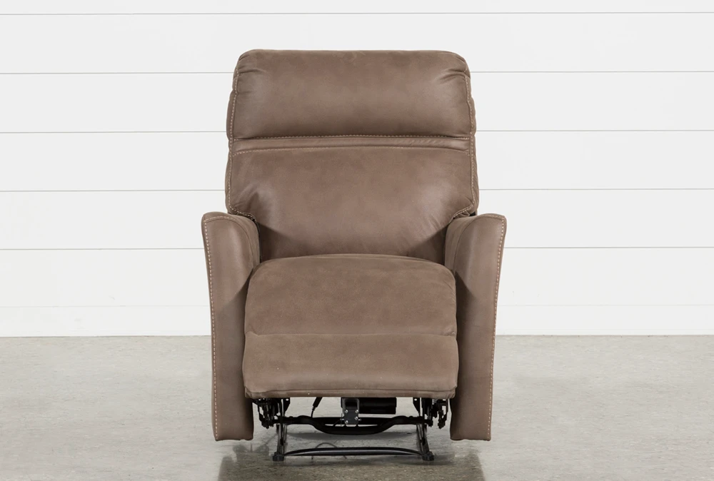 Siri Light Brown Power Wallaway Recliner 4 Siri Light Brown Power Wallaway Recliner - Image 4