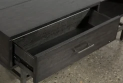 Tracie Glass Lift-Top Coffee Table With Storage -Living Room Furniture Shop 233146 grey multimedia lift top cocktail table 6