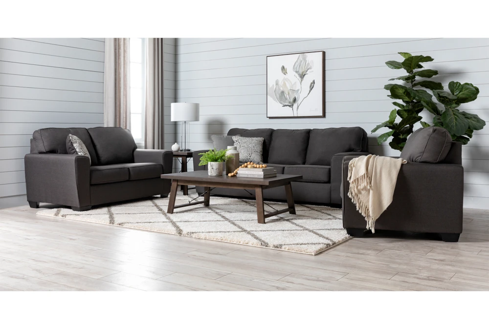 Mcdade Graphite 3 Piece Living Room Set 6 Mcdade Graphite 3 Piece Living Room Set - Image 6