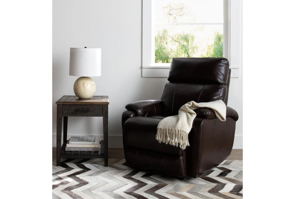 Connie Espresso Power Wallaway Recliner With Power Headrest & USB 12 Connie Espresso Power Wallaway Recliner With Power Headrest & USB - Image 12