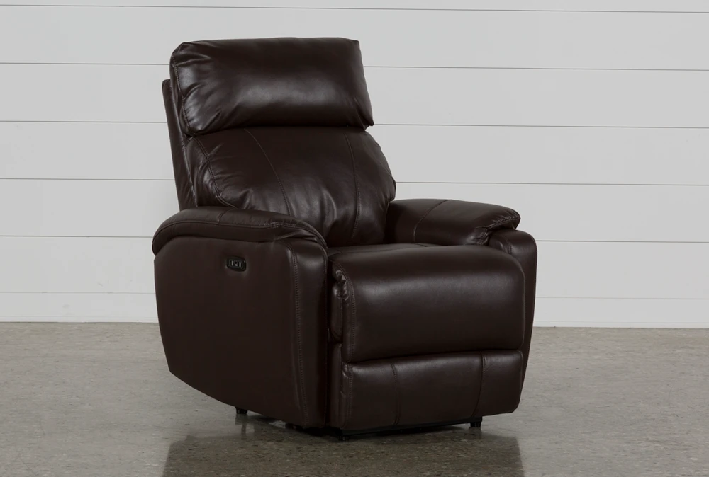 Connie Espresso Power Wallaway Recliner With Power Headrest & USB 1 Connie Espresso Power Wallaway Recliner With Power Headrest & USB