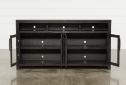 Oxford 70" TV Stand With Glass Doors 10 Oxford 70" TV Stand With Glass Doors -Living Room Furniture Shop 241091 brown wood tv stand 3