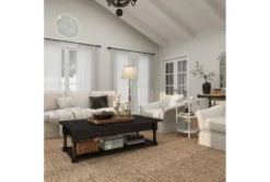 3-Tier White Mirror Top And Cane Accent Table -Living Room Furniture Shop 243284 white wood accent table room 87