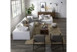 Pouf-Cream Knitted Round -Living Room Furniture Shop 243450 natural fiber pouf room 43