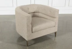 Matteo 38" Arm Chair By Nate Berkus + Jeremiah Brent -Living Room Furniture Shop 243564 beige fabric arm chair 3