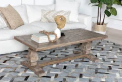 Caden Coffee Table -Living Room Furniture Shop 243638 natural wood coffee table room 16
