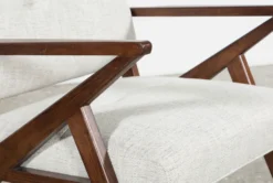 Kendrick Stone Accent Chair -Living Room Furniture Shop 244489 natural fabric accent chair 4