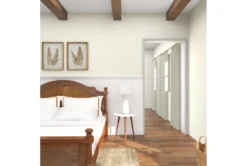 19" Two Tone Round Carved Wood Accent Table -Living Room Furniture Shop 245755 white mdf accent table room 95