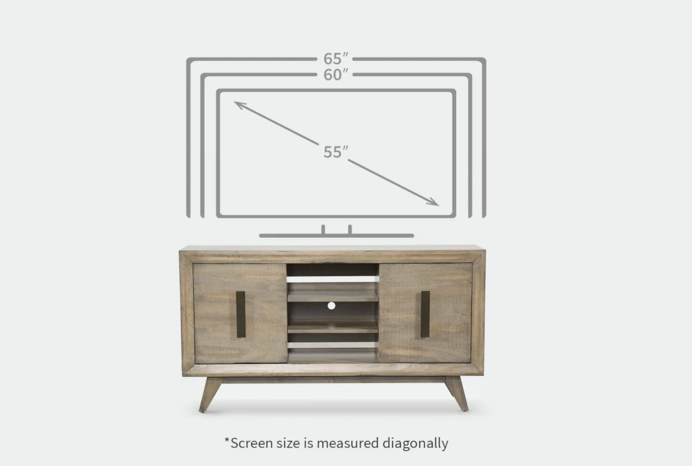 Abbot 60" Tv Stand 2 Abbot 60" Tv Stand - Image 2