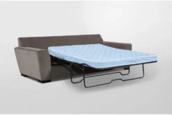 Parker II Chenille 101" Queen Sleeper -Living Room Furniture Shop 246912 brown fabric sleeper side 19