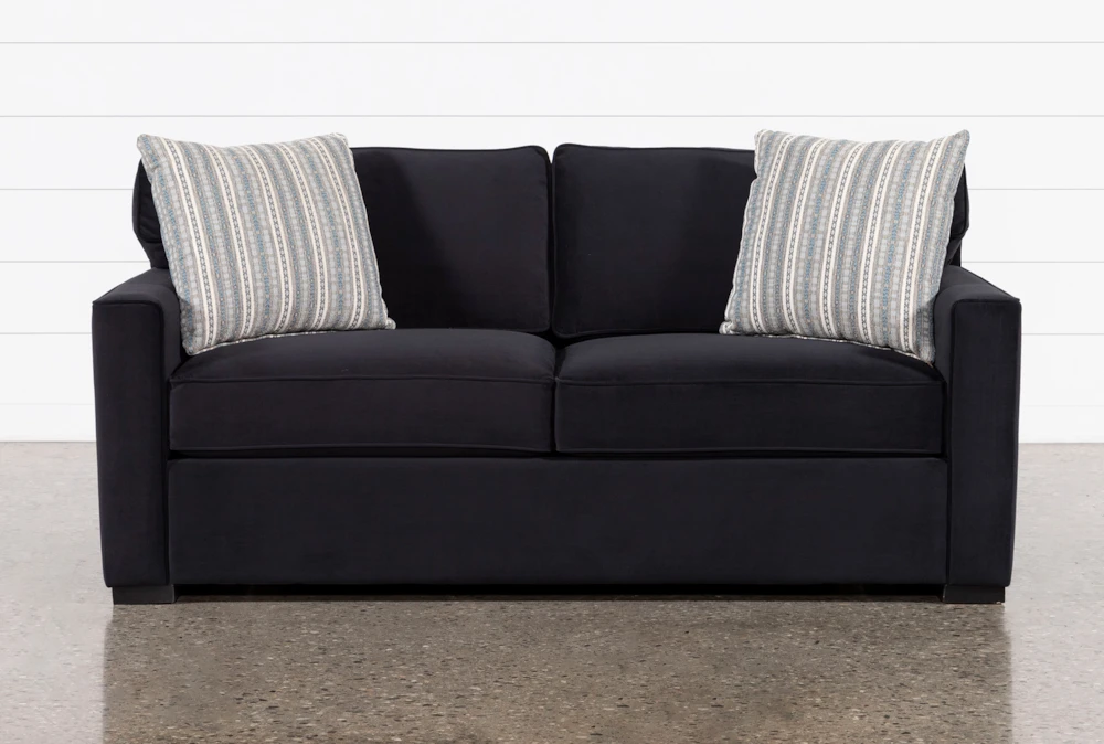 Silas III Memory Foam 72" Velvet Full Sleeper 2 Silas III Memory Foam 72" Velvet Full Sleeper - Image 2