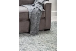 Silas III Memory Foam 54" Velvet Twin Sleeper -Living Room Furniture Shop 248403 grey fabric sleeper room 31 1