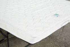 Taren II Reversible 93" Sofa/Chaise Sleeper With Storage Ottoman -Living Room Furniture Shop 248436 brown fabric sleeper mattress 04