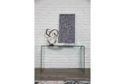 Carrie Console Table -Living Room Furniture Shop 248823 clear glass sofa table room 09
