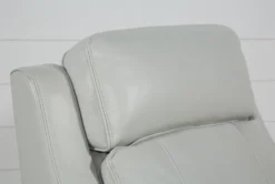 Bridget White Power Wallaway Recliner With Power Headrest, Lumbar & USB 17 Bridget White Power Wallaway Recliner With Power Headrest, Lumbar & USB -Living Room Furniture Shop 248842 white polyester wallaway feature 06