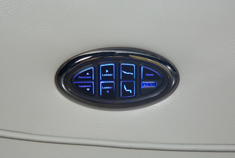 Bridget White Power Wallaway Recliner With Power Headrest, Lumbar & USB 9 Bridget White Power Wallaway Recliner With Power Headrest, Lumbar & USB - Image 9