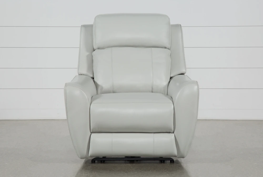 Bridget White Power Wallaway Recliner With Power Headrest, Lumbar & USB 2 Bridget White Power Wallaway Recliner With Power Headrest, Lumbar & USB - Image 2