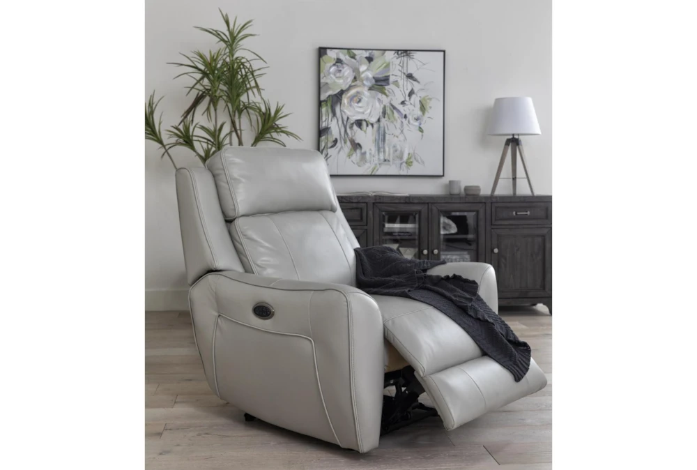 Bridget White Power Wallaway Recliner With Power Headrest, Lumbar & USB 11 Bridget White Power Wallaway Recliner With Power Headrest, Lumbar & USB - Image 11