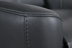 Hercules Black Swivel Glider Rocker Recliner With Adjustable Headrest 16 Hercules Black Swivel Glider Rocker Recliner With Adjustable Headrest -Living Room Furniture Shop 249390 black fabric swivel glider arm 05