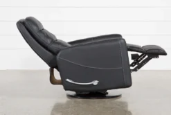 Hercules Black Swivel Glider Rocker Recliner With Adjustable Headrest 15 Hercules Black Swivel Glider Rocker Recliner With Adjustable Headrest -Living Room Furniture Shop 249390 black fabric swivel glider recline 04