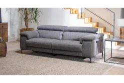 Pouf-Natural + Grey Overstitch 11 Pouf-Natural + Grey Overstitch -Living Room Furniture Shop 251188 natural fabric pouf room 44