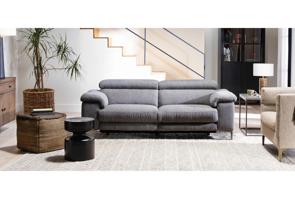 Pouf-Natural + Grey Overstitch 6 Pouf-Natural + Grey Overstitch - Image 6