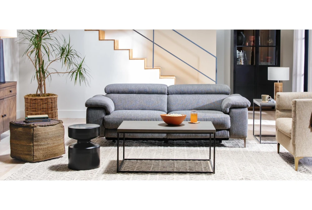 Pouf-Natural + Grey Overstitch 7 Pouf-Natural + Grey Overstitch - Image 7