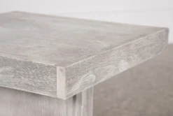 Kenzie End Table 10 Kenzie End Table -Living Room Furniture Shop 251590 white wood end table detail 03